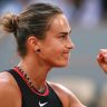 French Open : सबालेंकाची दणदणीत आगेकूच; फ्रेंच ओपनच्या उपांत्यपूर्व फेरीत धडक, ओसाकाचे आव्हान संपुष्टात