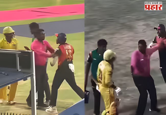 Mumbai T20 league 2026 Final : मुंबई टी-२० लीग फायनलमध्ये राडा, तुषार देशपांडे आणि गौरव जठारमध्ये वाद; नेमकं घडलं काय ?