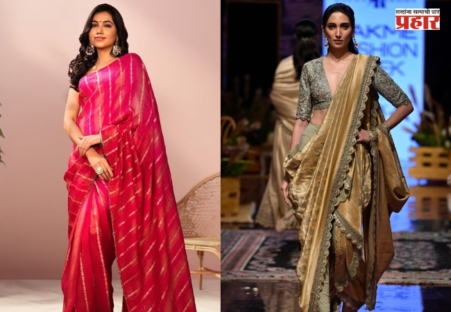Saree Draping Styles : साडीला द्या नवा अंदाज! ‘या’ ८ ड्रेपिंग स्टाईल्स आहेत सध्या ट्रेंडमध्ये