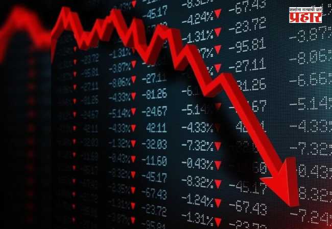 Share Market Crash : शेअर बाजारात मोठी घसरण! सेन्सेक्स ५०० अंकांनी कोसळला; गुंतवणूकदारांचे तब्बल ३.७५ लाख कोटी रुपये बुडाले
