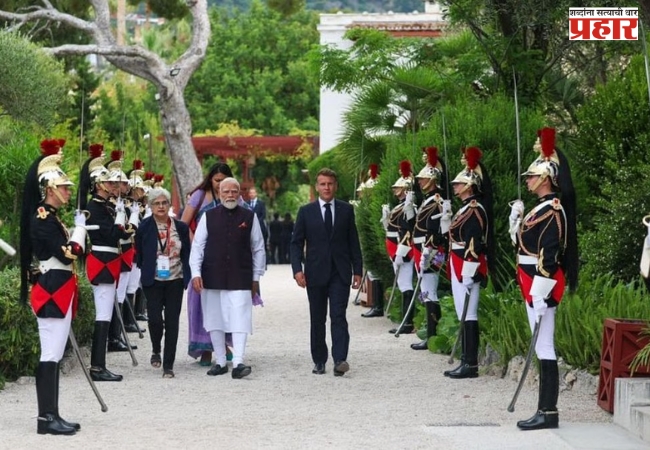 G7 Summit 2026 : G7 परिषदेसाठी पंतप्रधान मोदी फ्रान्समध्ये; इतर जागतिक नेत्यांसोबत महत्त्वाच्या बैठका
