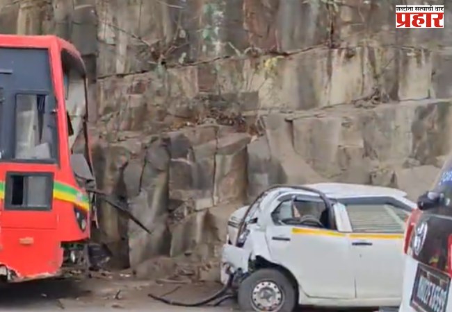 मालाडमध्ये बेस्ट बसचा अपघात; अनेक वाहनांना धडक, महामार्गावर वाहतूक कोंडी