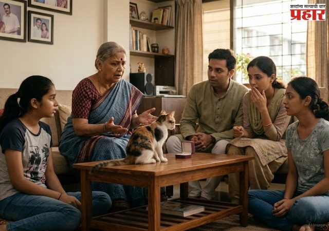 बीडमधील अजब प्रकार, अधिक महिनेचं वाण मांजराची पोटात