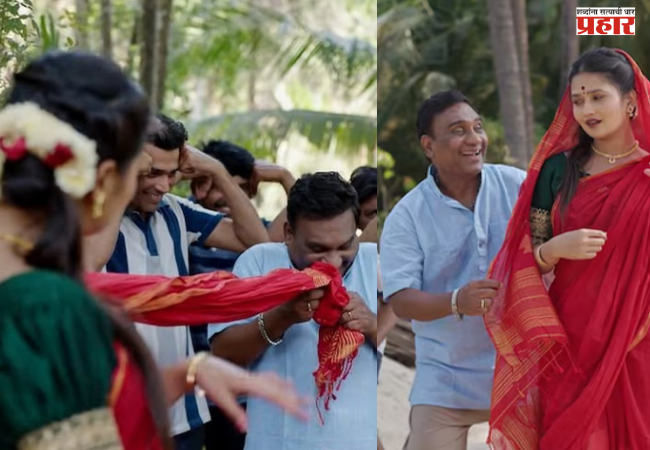 Gautami Patil’s new song : गौतमी पाटीलचं नवं गाणं होतंय तुफान व्हायरल, भाऊ कदम म्हणतोय ‘हिल हिल पोरी हिला’