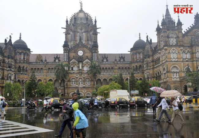 Mumbai Monsoon Red Alert : मुंबई आणि पालघरला ‘रेड अलर्ट’; पुढील ३ तास धोक्याचे; विजांचा कडकडाट, ताशी ६० किमी वेगाने वारे वाहणार
