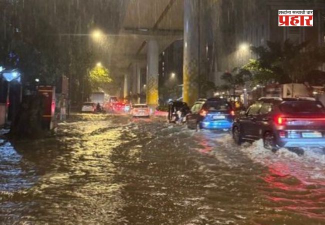 Mumbai : मुंबईत पावसाची संततधार, अंधेरी सब वे, मुलुंडसह अनेक भागांमध्ये पाणी साचले