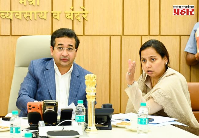 Nitesh Rane : मच्छिमारांच्या सुविधांसाठी दिघी जेट्टी प्रकल्प पावसाळा संपल्यानंतर तातडीने मार्गी लावा