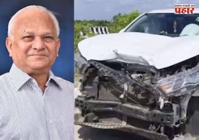 Car Accident : भाजप आमदार सुधीर गाडगीळ यांच्या गाडीचा भीषण अपघात ;  थोडक्यात बचावले