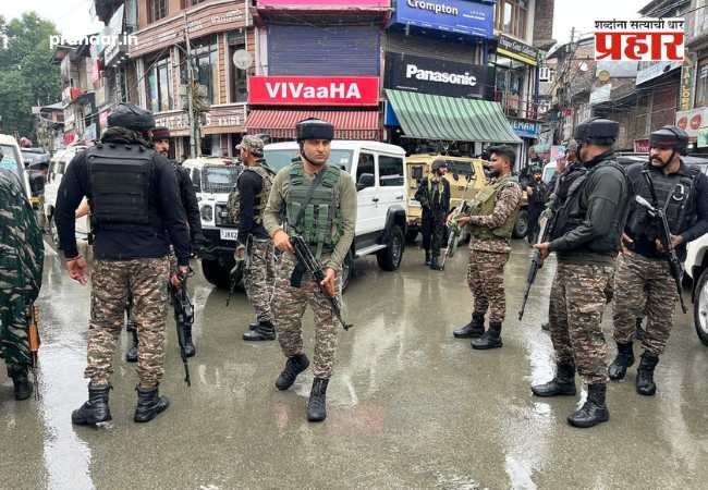 Anantnag terror attack : जम्मू-काश्मीर : अनंतनागच्या लाल चौकात भरदिवसा गोळीबार, पोलीस जवानाला वीरमरण