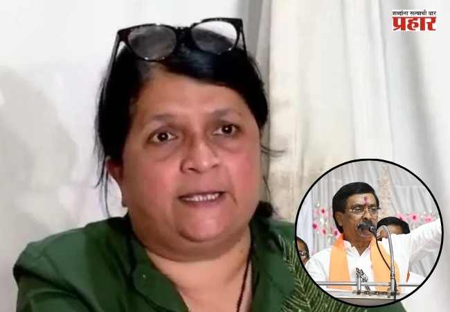 Vinayak Raut : विनायक राऊतांना अटक करा! – अंजली दमानिया