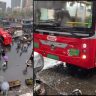Bhandup Bus Accident : भरधाव बेस्ट बसचं भांडुपमध्ये नियंत्रण सुटलं; पादचाऱ्यासह अनेक वाहनांना धडक