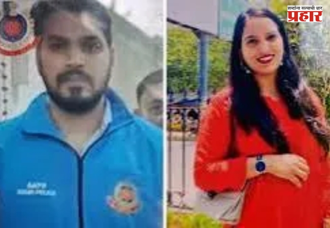 Delhi Crime :  भयंकर! वाढदिवशीच पत्नीची गोळ्या झाडून हत्या; आरोपी पोलीस कॉन्स्टेबल फरार