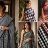Checks Saree Trend : चेक्स साडीचा सोशल मीडियावर धुमाकूळ!