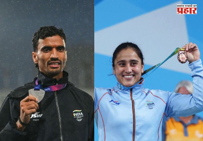 Commonwealth Games 2026 : भारताची पदकांची कमाई सुरूच! हरजिंदर कौर आणि गुलवीर सिंहची रौप्य झेप; पदकसंख्या पोहोचली १२ वर