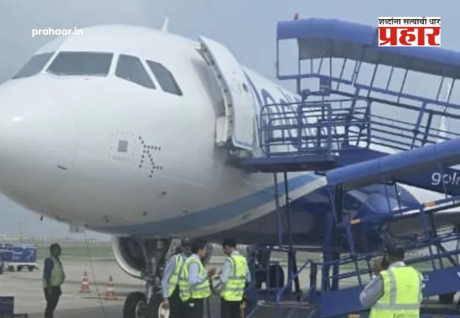 Dubai-Mumbai IndiGo Flight : दुबई-मुंबई विमानाचे राजकोटमध्ये इमर्जन्सी लँडिंग; कार्गो होल्डमध्ये धूर दिसल्याने धावपळ