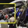 Flyover accident : छावणी उड्डाणपुलावर बसचा भीषण अपघात ;  ३५ प्रवासी जखमी