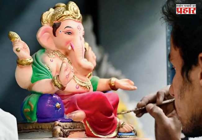Ganpati Bappa Murti : गणेश मूर्तीकारांसाठी खुशखबर, यंदाही महापालिका देणार पर्यावरणपुरक रंग