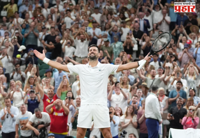 Wimbledon Semi-Final : विम्बल्डनमध्ये जोकोविचची ‘महा-लढत’; उपांत्य फेरीत सिनरशी होणार सामना