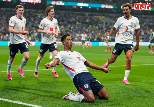 FIFA WORLDCUP 2026 : १० खेळाडूंसह खेळणाऱ्या इंग्लंडची मेक्सिकोवर मात; उपांत्यपूर्व फेरीत एर्लिंग हालंडच्या नॉर्वेशी होणार गाठ