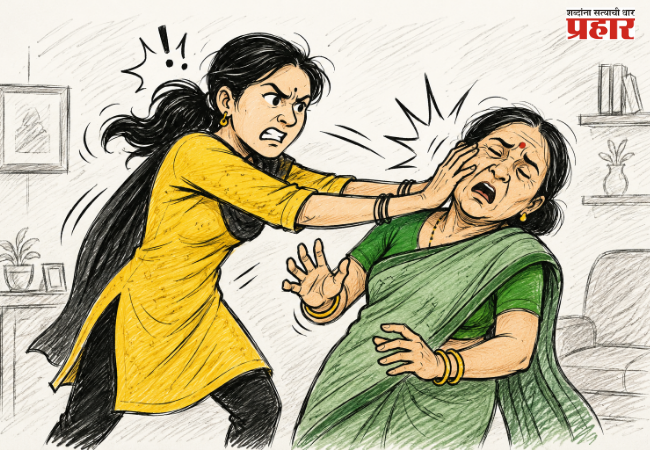 Chiplun Crime : सकाळी लवकर उठ म्हणताच सुनेचा संताप! सासूला बेदम मारहाण