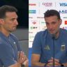FIFA WORLDCUP 2026 : स्पेनकडून पराभवानंतर अर्जेंटिनाचे मुख्य प्रशिक्षक भावुक! पत्रकार परिषदेत दाटला कंठ, अश्रू अनावर होताच...