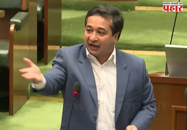 Nitesh Rane : मुस्लिमांना धर्माच्या आधारे आरक्षण दिले जाऊ शकत नाही, मंत्री नितेश राणे विधानसभेत कडाडले