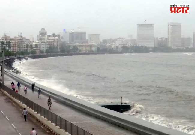 Mumbai Rain : मुंबईत वर्षभराच्या तुलनेत सरासरी ७६ टक्के पडला पाऊस