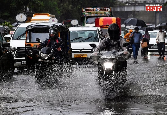 Mumbai Rain : मुंबईत मुसळधार पावसाचा कहर; २४ तासांत पूर्व उपनगरात १६१.११ मिमी पावसाची नोंद