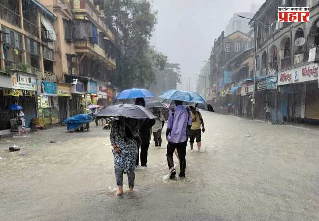 Mumbai Rain : मुंबईत पाऊस सुरूच! सलग तिसऱ्या दिवशी मुसळधार, ऑरेंज अलर्ट जारी