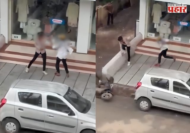 नाशिक : नाशिकच्या पंडित कॉलनीत कोयत्याची दहशत ! परिसरात खळबळ
