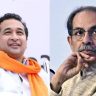 Nitesh Rane : पाकिस्तानातील अब्बांना खूश करण्यासाठी उद्धव ठाकरेंकडून राम मंदिराची बदनामी