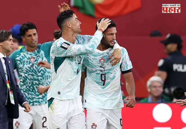 FIFA World Cup 2026 : पोर्तुगालचा क्रोएशियावर २-१ ने जोरदार विजय; ‘राऊंड ऑफ १६’मध्ये धडक