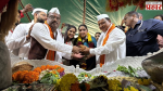 Sunetra pawar : संत ज्ञानेश्वर माऊली'च्या चरणी उपमुख्यमंत्री सुनेत्रा अजितदादा पवार; वारकऱ्यांसोबत भोजनाचा घेतला