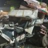 Road Accident : गुरुपौर्णिमेच्या दर्शनावरून परतताना काळाचा घाला! शिर्डीहून येणाऱ्या भाविकांच्या पिकअपला कंटेनरची भीषण धडक; २ ठार, २३ जण जखमी