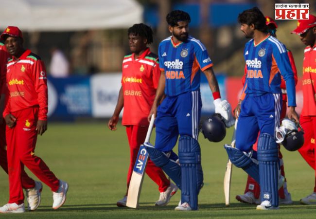 Ind vs Zim : श्रेयस अय्यरच्या नेतृत्वात भारताने जिंकली पहिली टी-२० मालिका; झिम्बाब्वेचा ३-० ने व्हाईटवॉश !