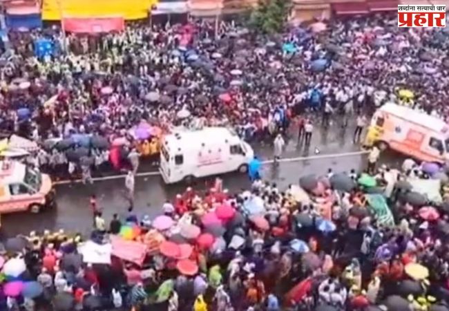 Jagannath Rath Yatra Stampede : जगन्नाथ रथयात्रेदरम्यान प्रचंड गर्दीमुळे चेंगराचेंगरीसारखी परिस्थिती; एकाचा मृत्यू, अनेक जखमी