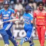IND VS ZIM : हरारेमध्ये ईशान किशनचे वादळ, झिम्बाब्वेसमोर २२० धावांचं लक्ष्य
