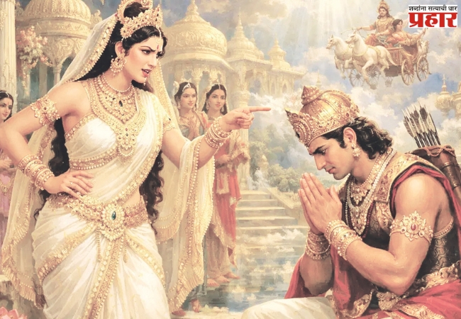 अर्जुनाकडून अप्सरांचा उद्धार