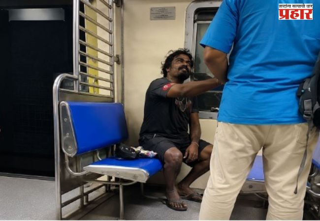 पनवेल-सीएसएमटी लोकलमध्ये मद्यधुंद प्रवाशाचा धिंगाणा; सहप्रवाशांना जीवे मारण्याच्या धमक्या