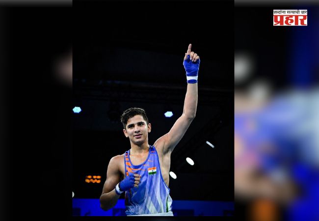 Sachin Siwach : राष्ट्रकुल खेळ २०२६: भारतीय बॉक्सर सचिन सिवाच ‘राऊंड ऑफ १६’ मध्ये