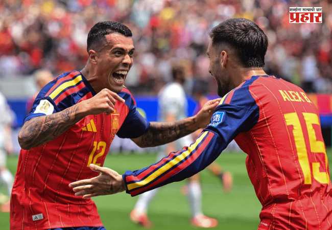 FIFA World Cup 2026 : स्पेनचा दणदणीत विजय! ऑस्ट्रियाला ३-० ने हरवत उपांत्यपूर्व फेरीत धडक