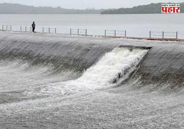 Mumbai Lake : मुंबईला पाणीपुरवठा करणारा तानसा तलावही ओसंडून वाहू लागला