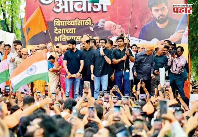 UBT Protest : उबाठा गटाच्या शिवाजी पार्कवरील आंदोलनप्रकरणात तीन गुन्हे दाखल