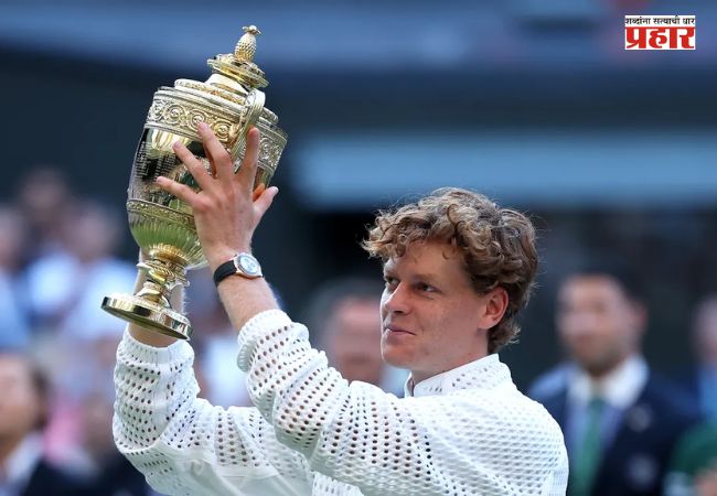 Wimbledon 2026 : विम्बल्डन फायनलमध्ये सिनरचाच दबदबा; झ्वेरेव्हवर मात करत सलग दुसरं जेतेपद