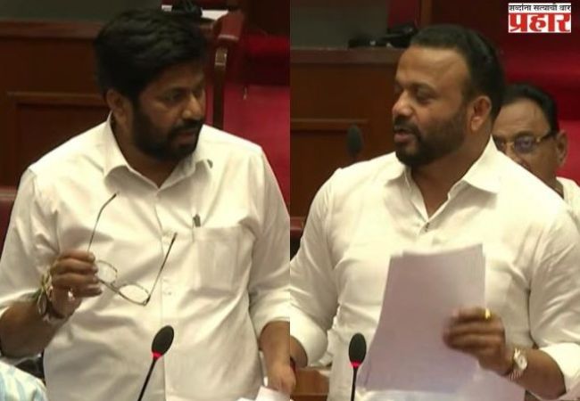 Maharashtra Political News : आमदार बच्चू कडू यांच्याकडून मंत्री जयकुमार गोरेंविरोधात हक्कभंग