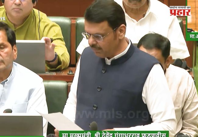 २०१९ मधील लाभधारक शेतकऱ्यांनाही सरसकट कर्जमाफी, मुख्यमंत्री देवेंद्र फडणवीस यांची घोषणा; ‘भाडे के टट्टू’वर आक्षेप घेणाऱ्यांना संबोधले ‘सुपारीबाज’