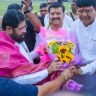 Eknath Shinde :भरपावसात उपमुख्यमंत्री शिंदे पंढरपुरात; वारकऱ्यांशी साधला संवाद