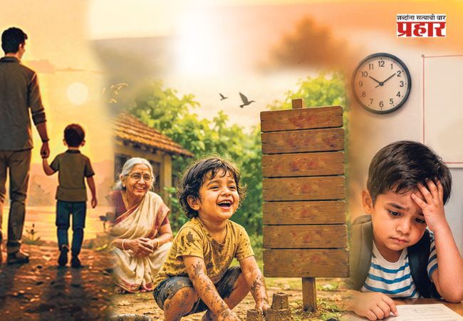 बालपणातील शर्यत,  की बालपणाचा प्रवास?