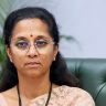 Supriya Sule : सुप्रिया सुळे... शांत रहा!