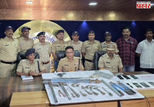 Nashik Crime News : डायल ११२च्या सतर्कतेने दरोडा उधळला; ११ संशयित जेरबंद
